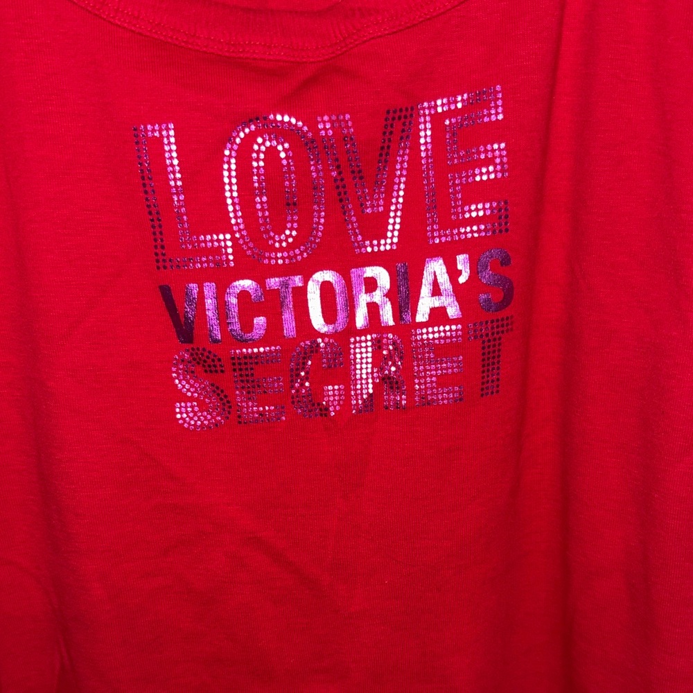 Victoria's Secret Red Camisole with Pink Accents (CL) - Picture 3 of 6